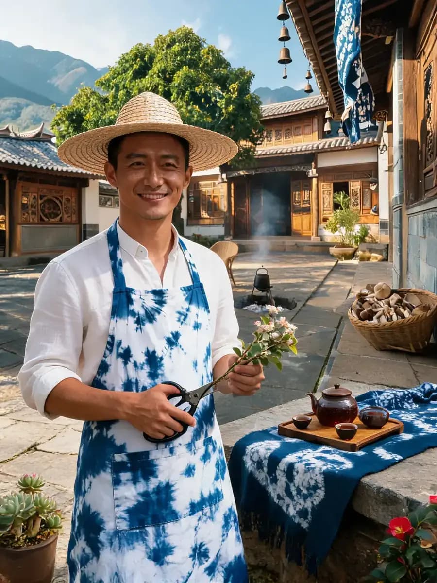 在苍山修了3年墙,想请你来住满一周